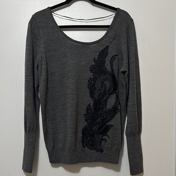 NWT Anthropologie Angel Of The North Sweater Size L - Picture 1 of 4